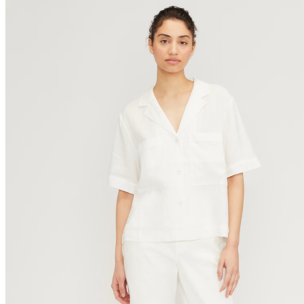 Everlane The Linen Workwear Shirt